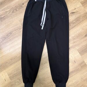 FIGS Zamora Jogger Scrub Pants Technical Collection Black XXS Petite